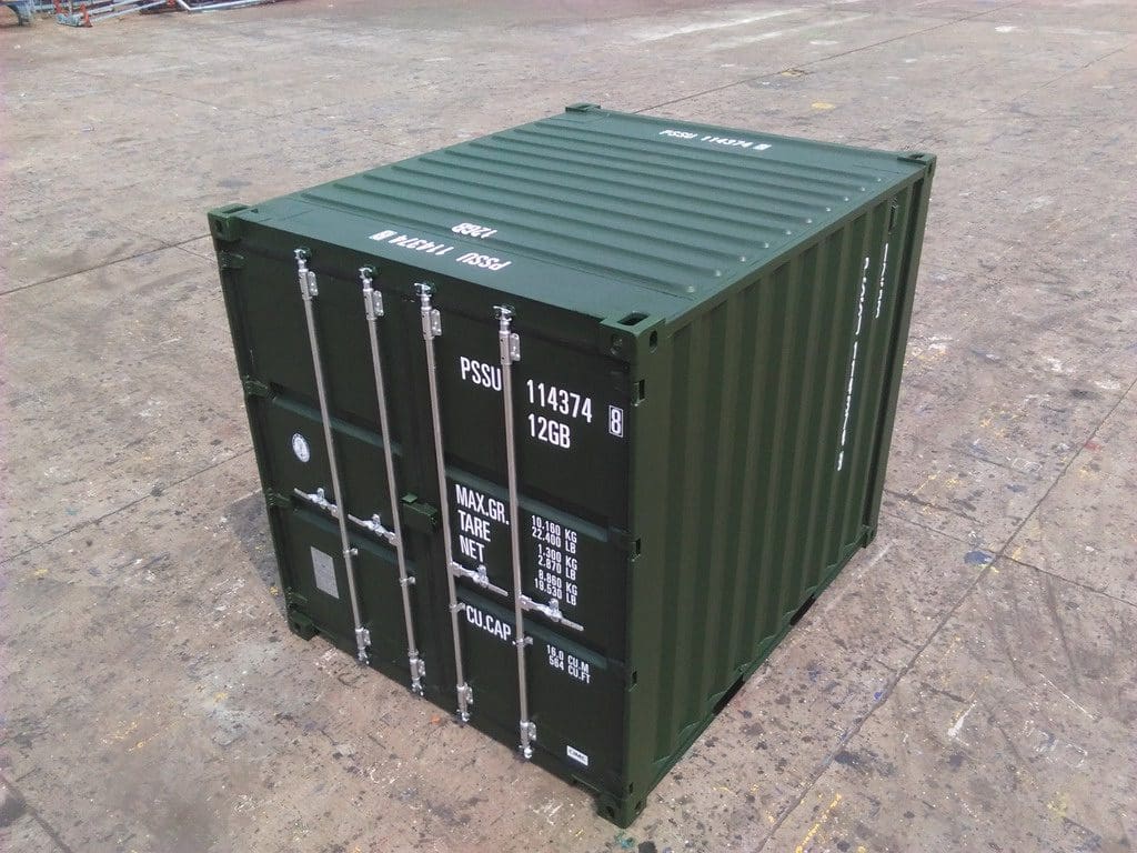 10' Newbuild Green Container