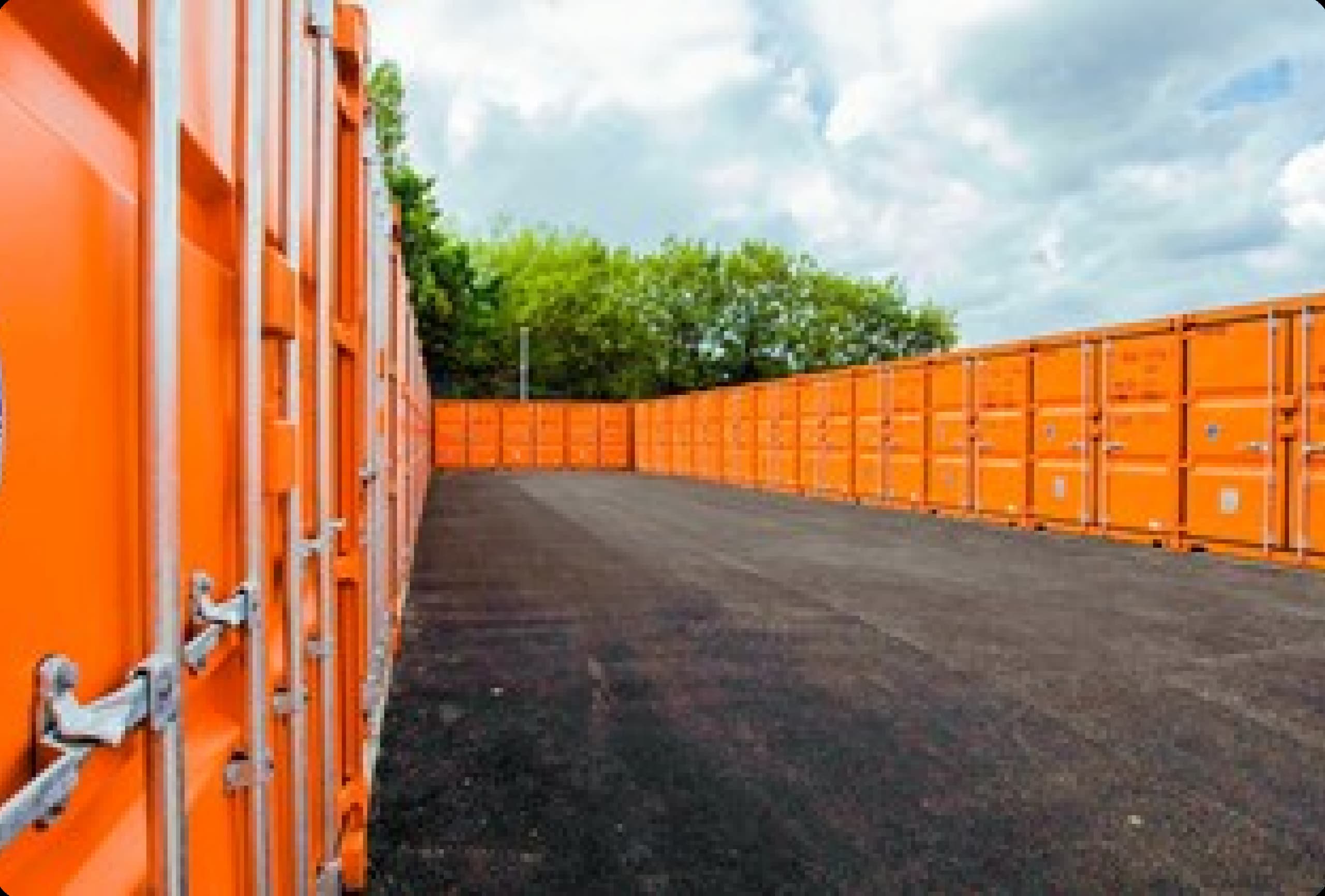 Orange Box Self Storage Rows