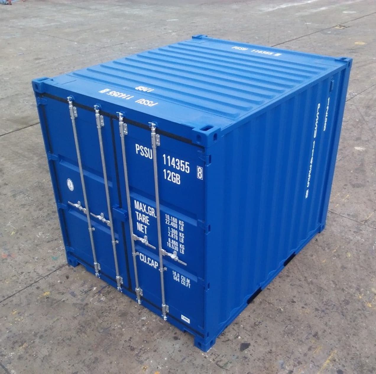 10' Newbuild Blue Container
