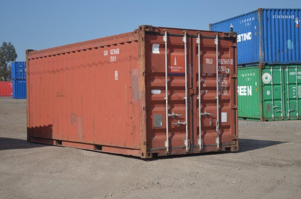 20' Used Open Top Container